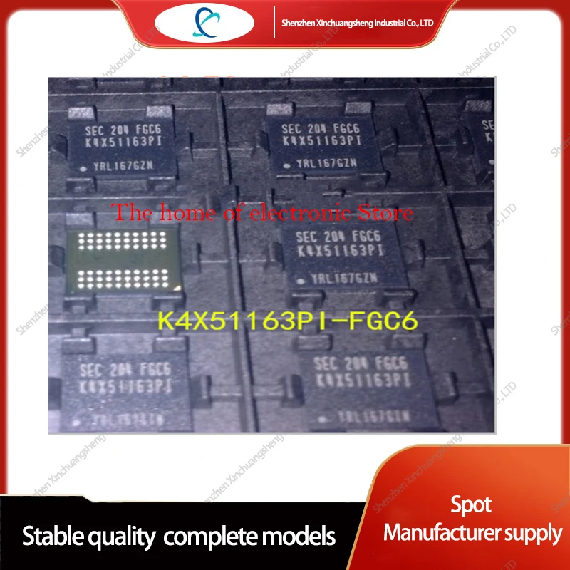 5 шт. K4X51163PI-FGC6 K4X51163PI FGC6 32M x16 Mobile-DDR SDRAM BGA