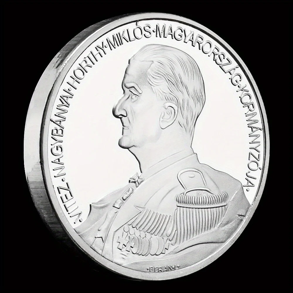 Коллекционная серебряная монета Holtimiklos King of Hungary креативный неполютный подарок