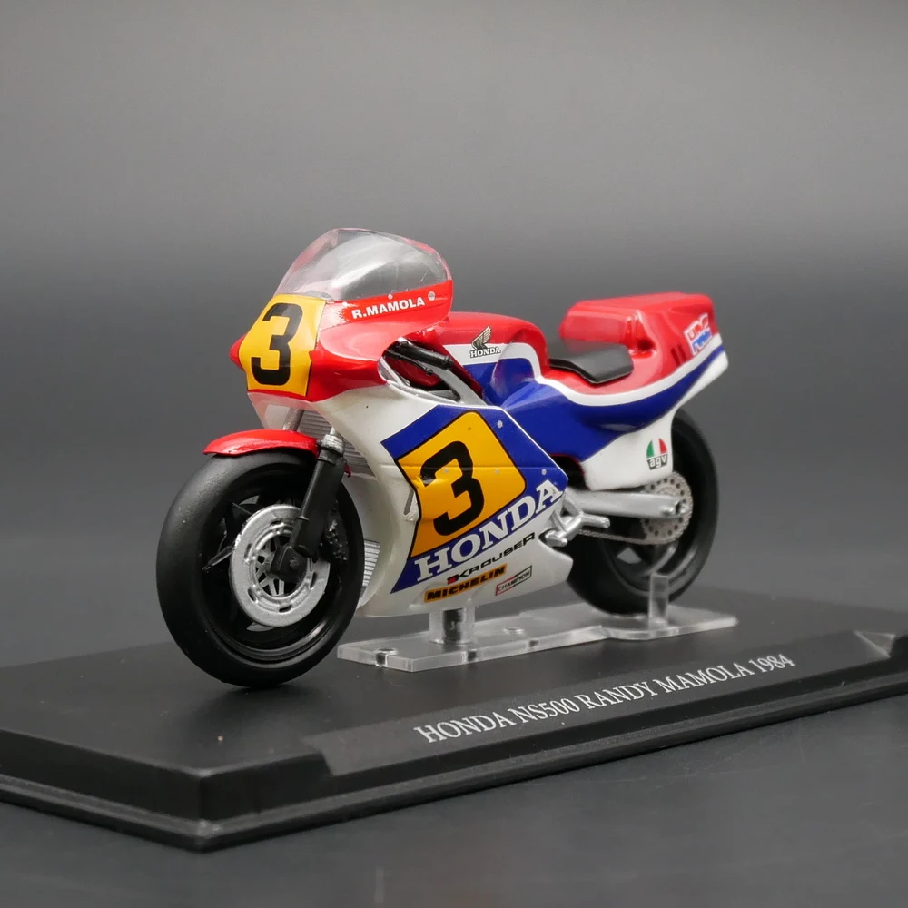

Ixo 1/24 Scale Metal Toy Motorcycle Model Honda NS500 Randy Mamola 1984
