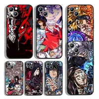 cool naruto kakashi art for apple iphone 13 12 11 mini 8 7 6s 6 xs xr x 5 5s se 2020 pro max plus black phone case capa