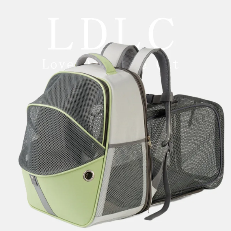 

Fighting color go out portable pet backpack one breathable dog cat new style