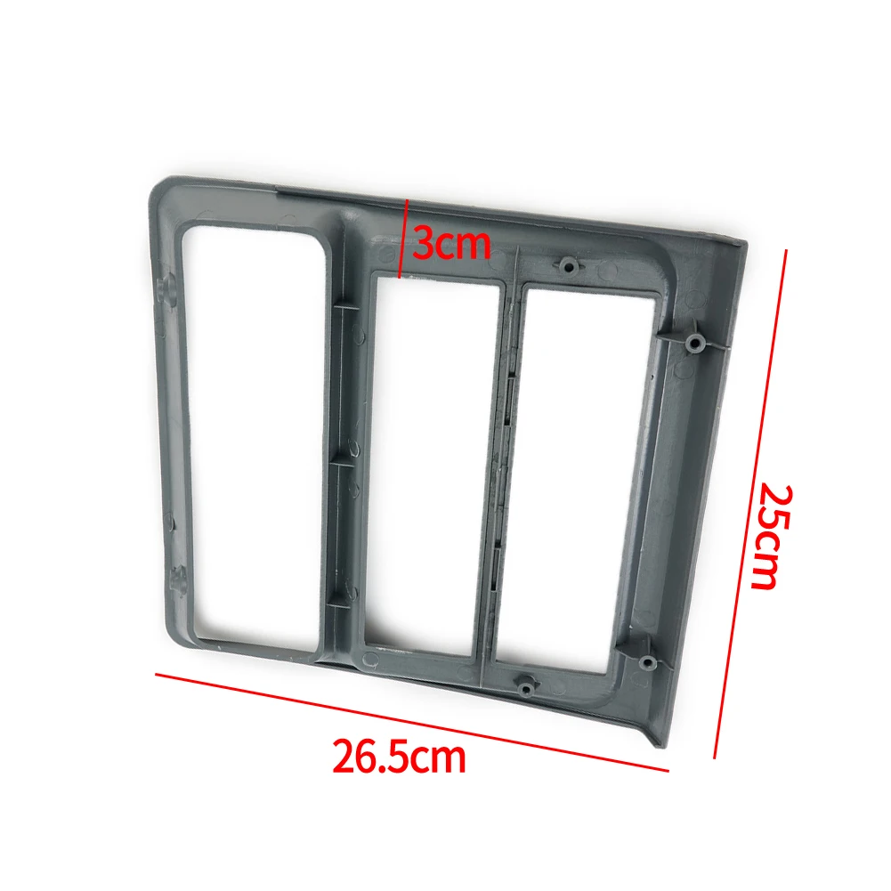 

1pc Car CD Frame Radio Audio Fascia Panel DVD CD Dash For Mitsubishi Pajero Montero MK2 V31-V43 Auto Replacement Parts