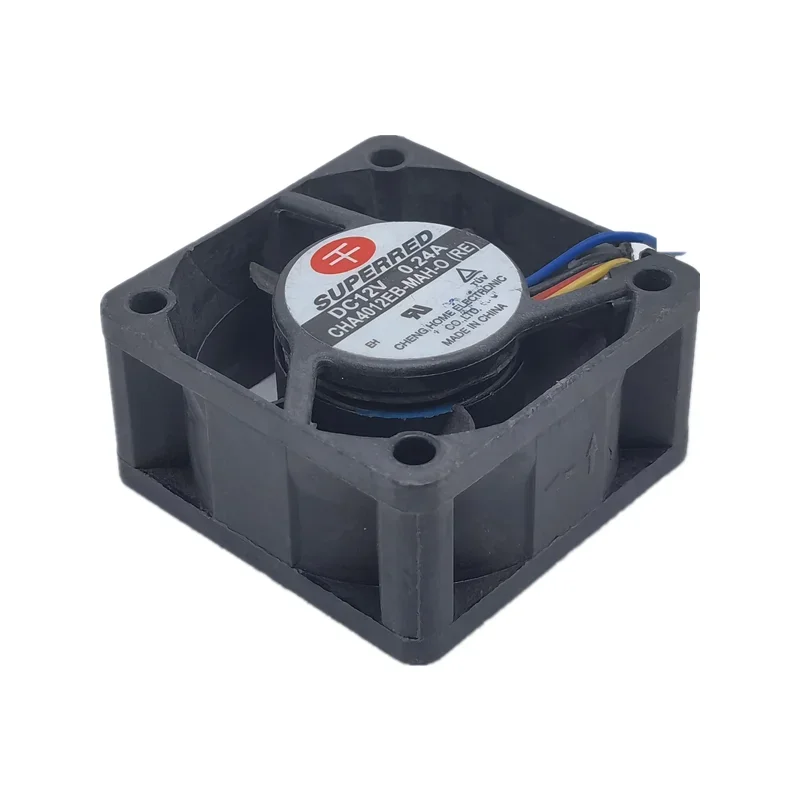 Фото Новый вентилятор охлаждения Qianhong CHA4012EB-MAH 12V 0.24A 4020 4 см с четырьмя проводами и ШИМ-управлением температурой №2