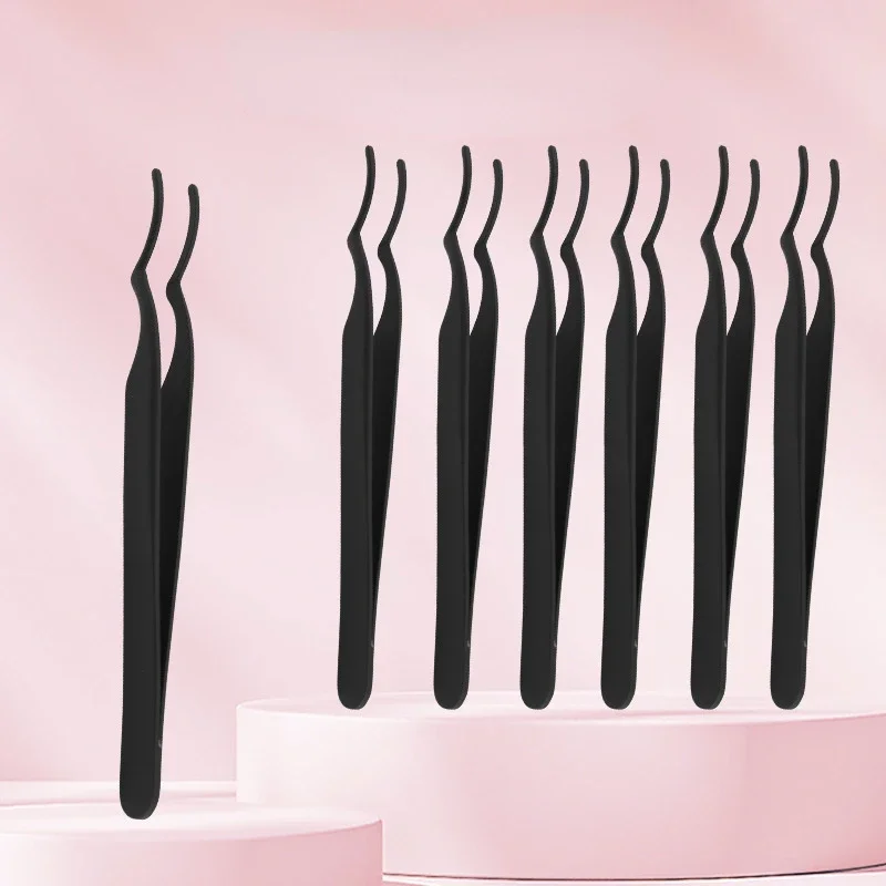 1 шт. щипцы для наращивания ресниц из нержавеющей стали