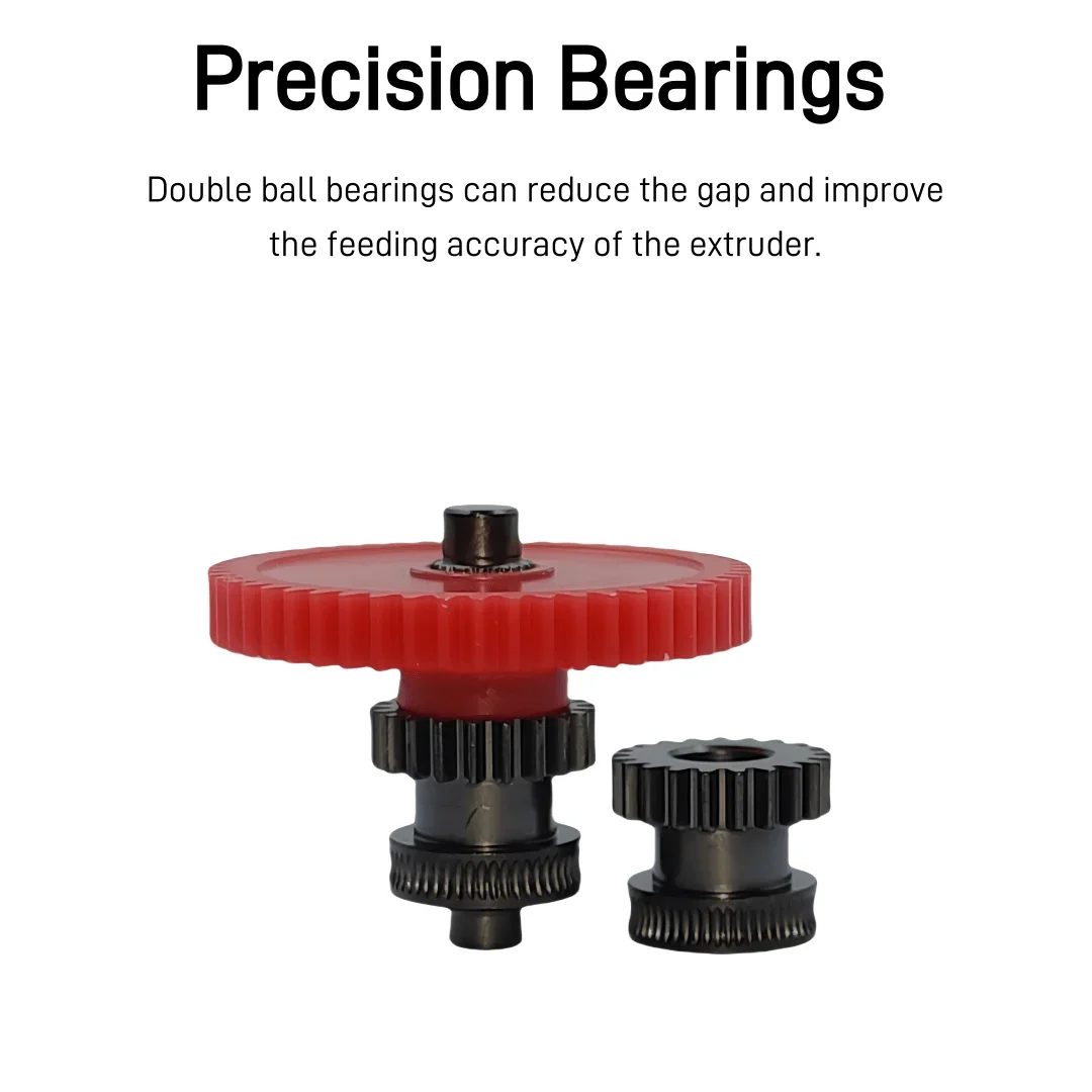 Для экструдера ELEGOO Neptune 4 Max шестерни из закаленной стали встроенная