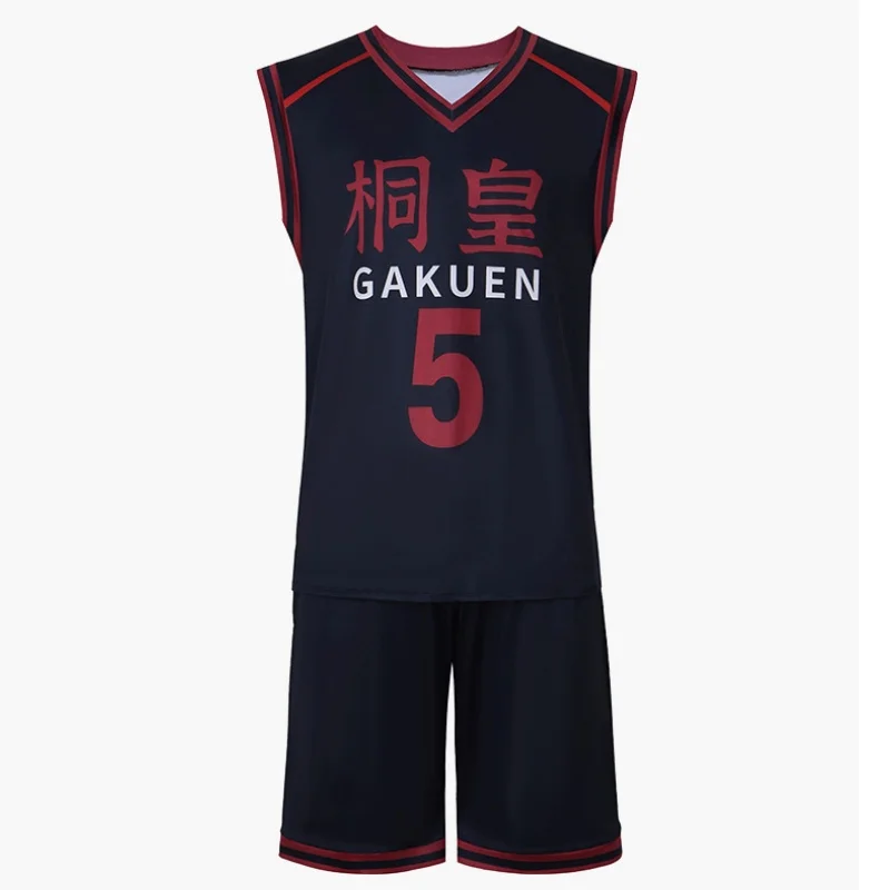 Фото Kuroko no Basket Basuke аниме косплей униформа SEIRIN баскетбол Кагами Тайга комплект Джерси спортивная одежда футболка шорты комплект костюмов №3