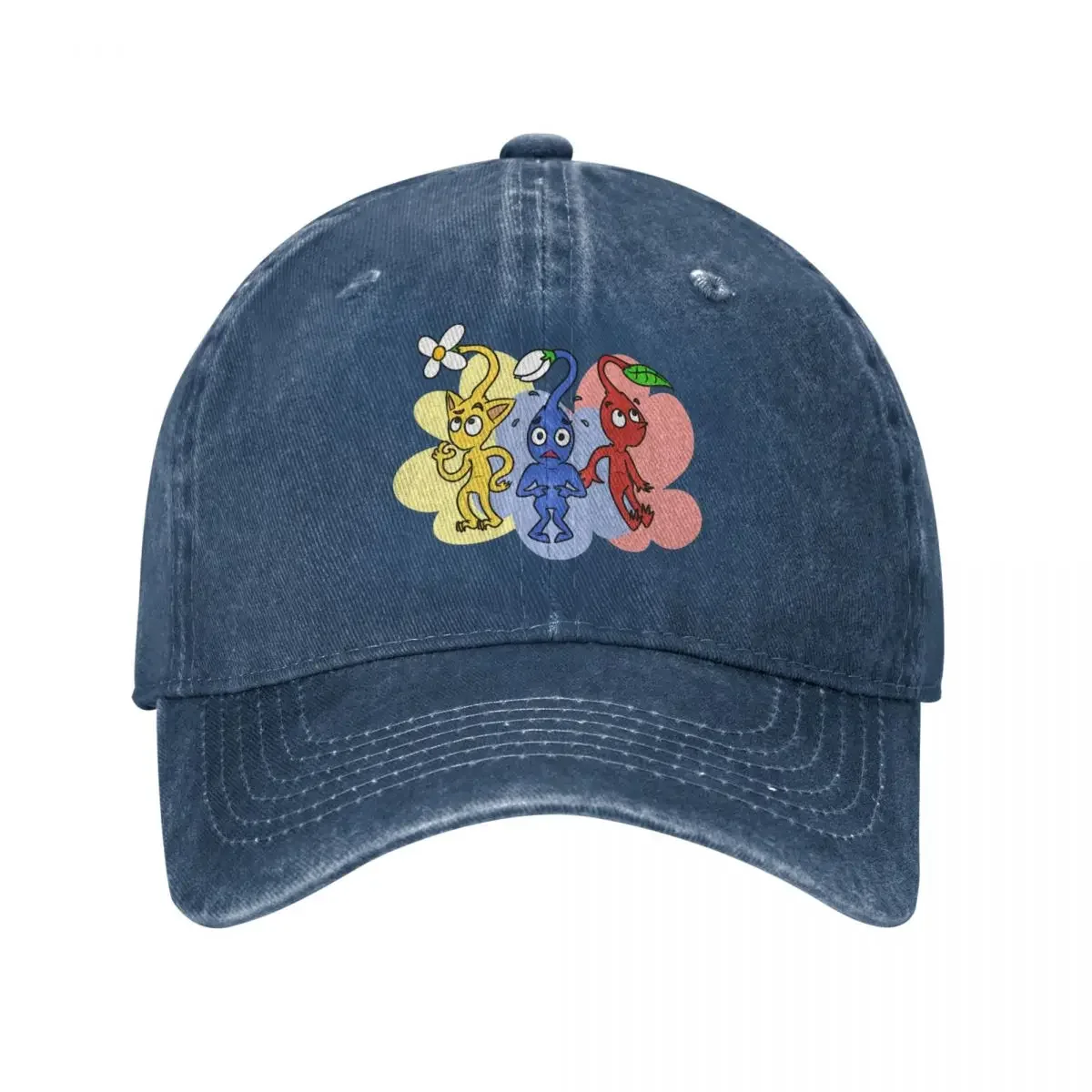 

Pikmin Characters Baseball Cap cowboy hat Peaked cap Cowboy Bebop Hats Men and women hats