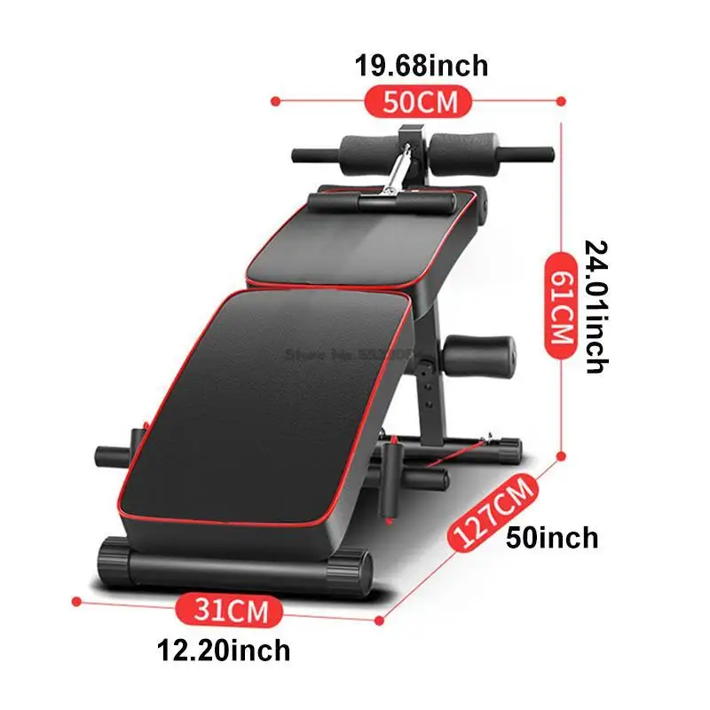 Bench Gym For Abdominal Support Dumbbells For Workout Fitness