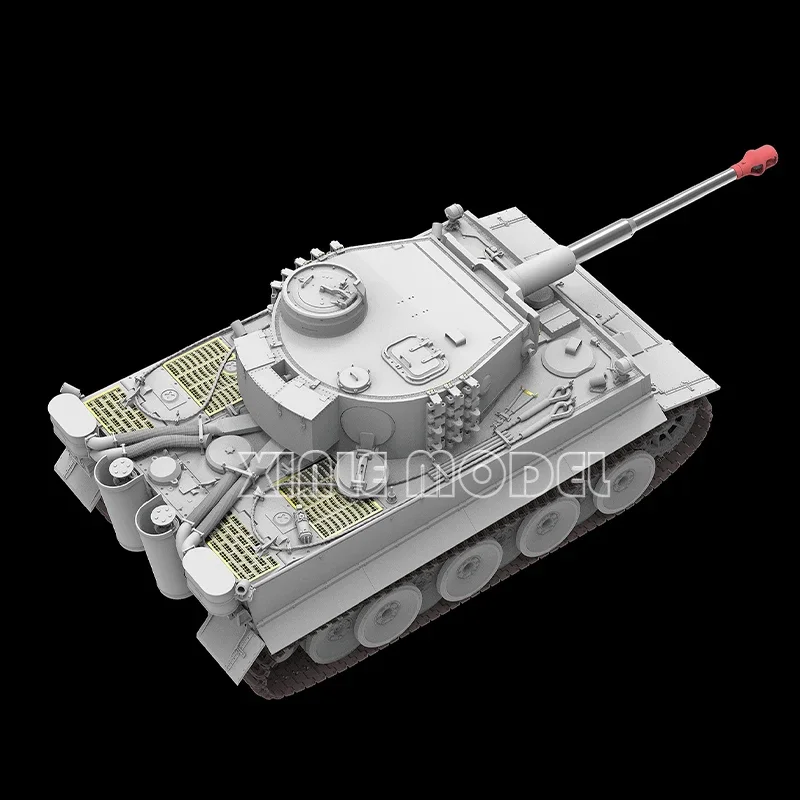 Фото Модель Ryefield, пластиковая собранная модель танка, комплект Rm-5139 Tiger I раннего типа с солдатом из смолы Wittmann (обычная версия) 1/35 №3