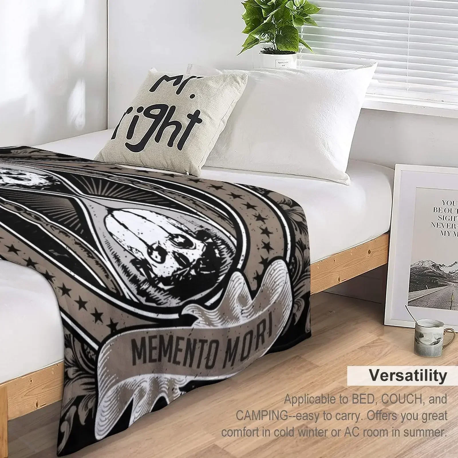 Зимнее одеяло с логотипом Unus Annus для диванов