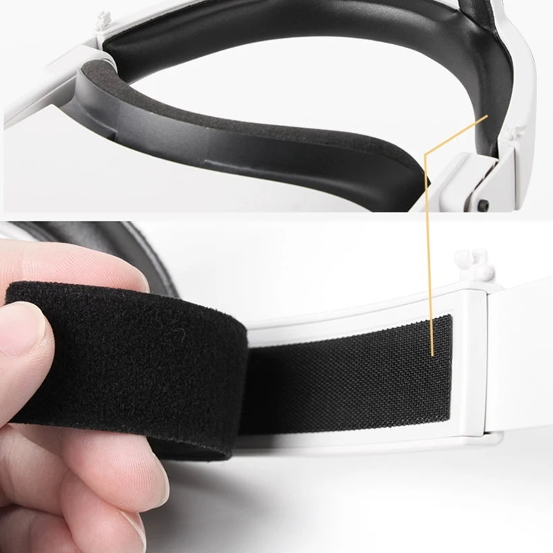Регулируемая повязка на голову подушка шлем совместим с Oculus Quest 2 Поддерживайте
