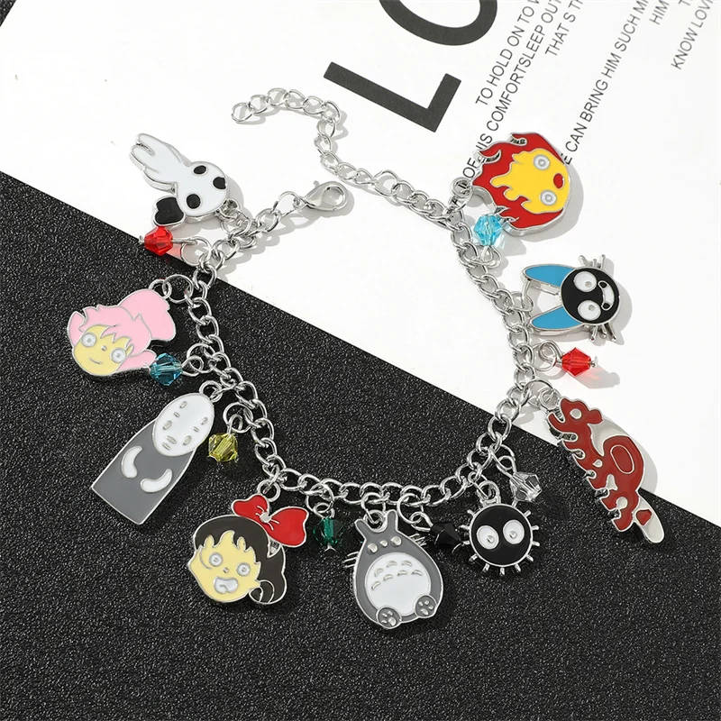 Браслеты с подвесками из японского аниме Унесенные призраками милые Мультяшные
