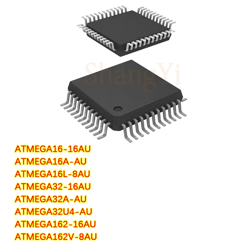 

5 шт./партия ATMEGA32A-AU 32U4 16AUR ATMEGA16L-8 16A 162V--16 QFP44