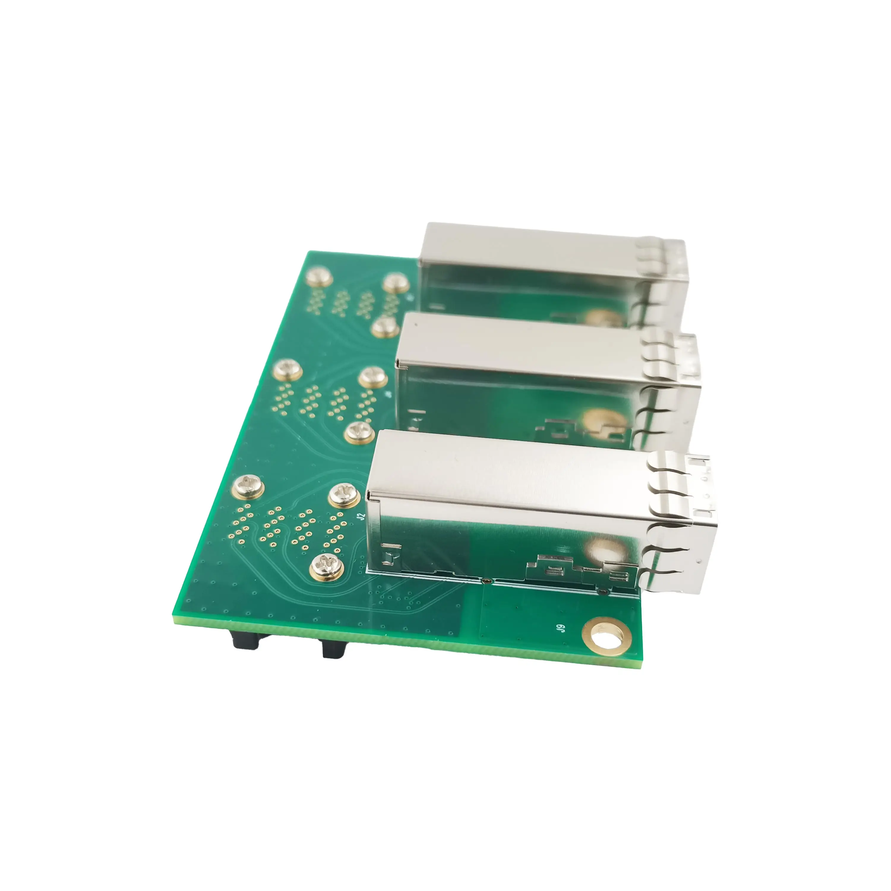 12 Гбит 3-портовая плата расширения SFF-8644 на 3-портовую SFF-8643 без профиля