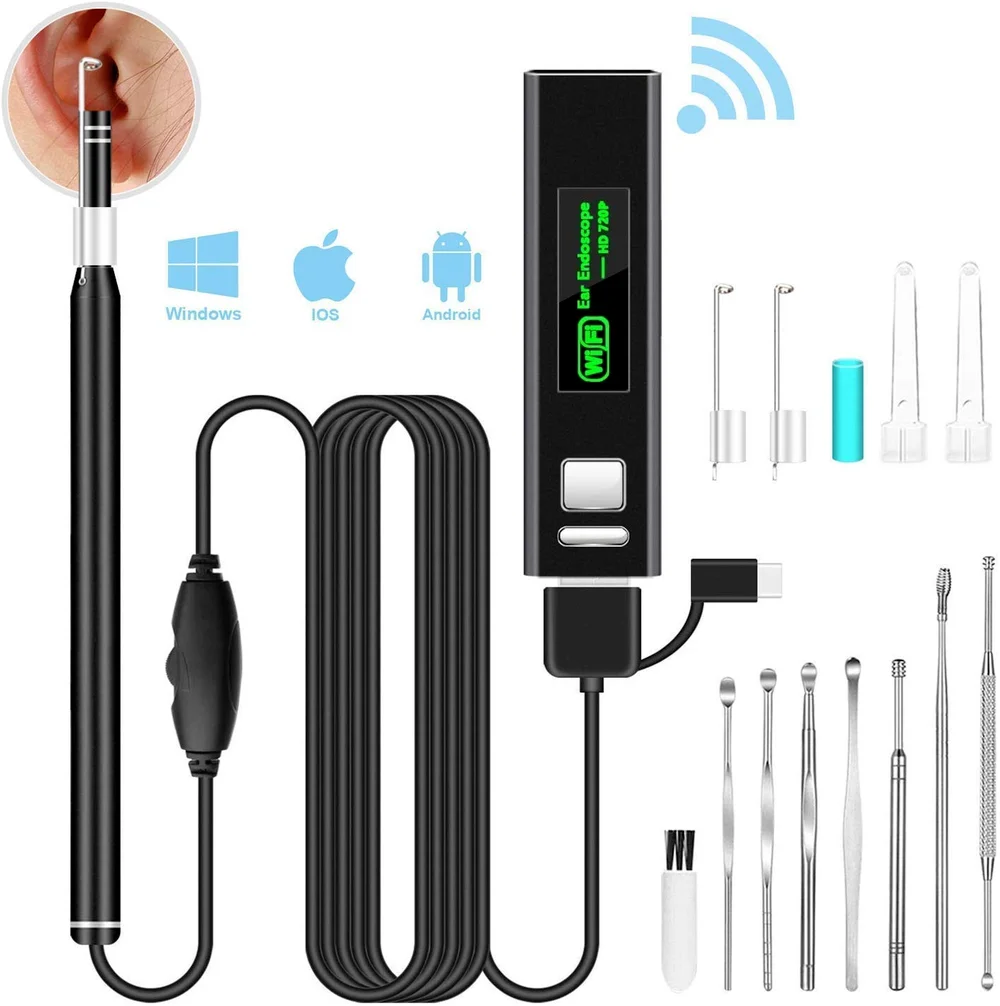 VITCOCO Профессиональный отоскоп диагностический комплект медицинский домашний