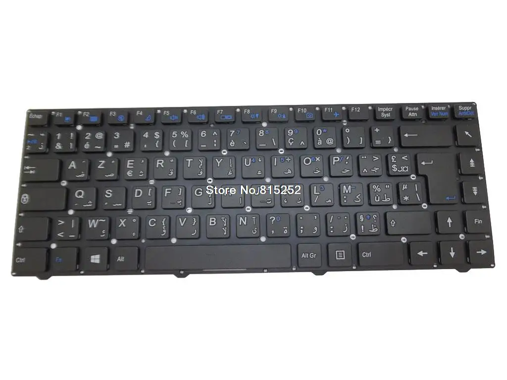 

Laptop Keyboard For Condor SensBook S2 I3 United States US/Arabic French ARFR/German GR/United Kingdom UK Without Frame Black