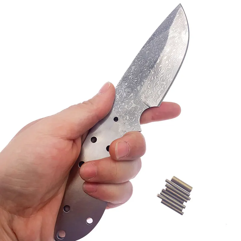 Рукоятка из нержавеющей стали VG10 полуготовый продукт сделай сам острая