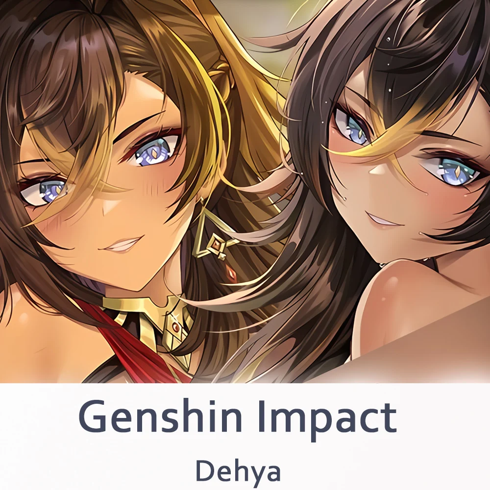 Аниме Dakimakura Genshin Impact Dehya наволочка для всего тела отаку игровой чехол подушки