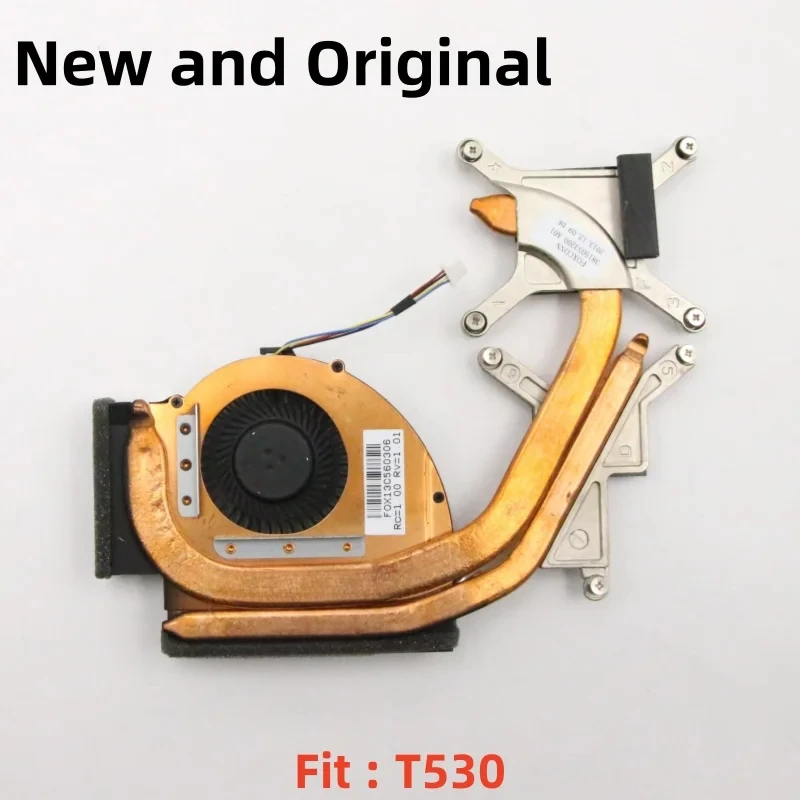 Новый оригинальный охлаждающий вентилятор SWG Dis CPU Cooler с радиатором для ноутбука Lenovo ThinkPad T530 FRU 04W3623 04W362404W3622 (art.: 3920d89ee288f) - 3920d89ee288f