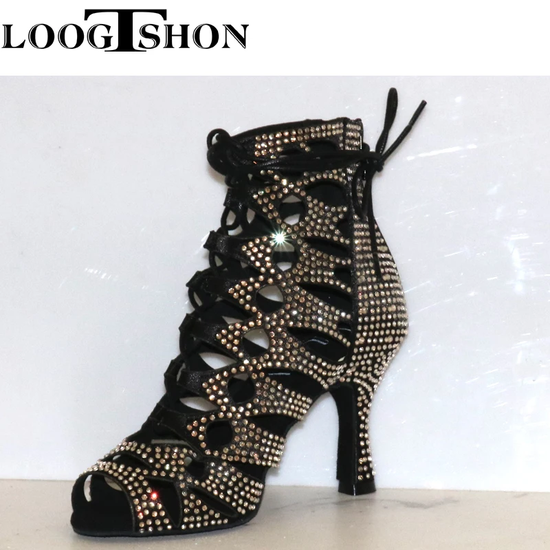 Loogtshon женские туфли для латиноамериканских танцев женская обувь сальсы с мягкой