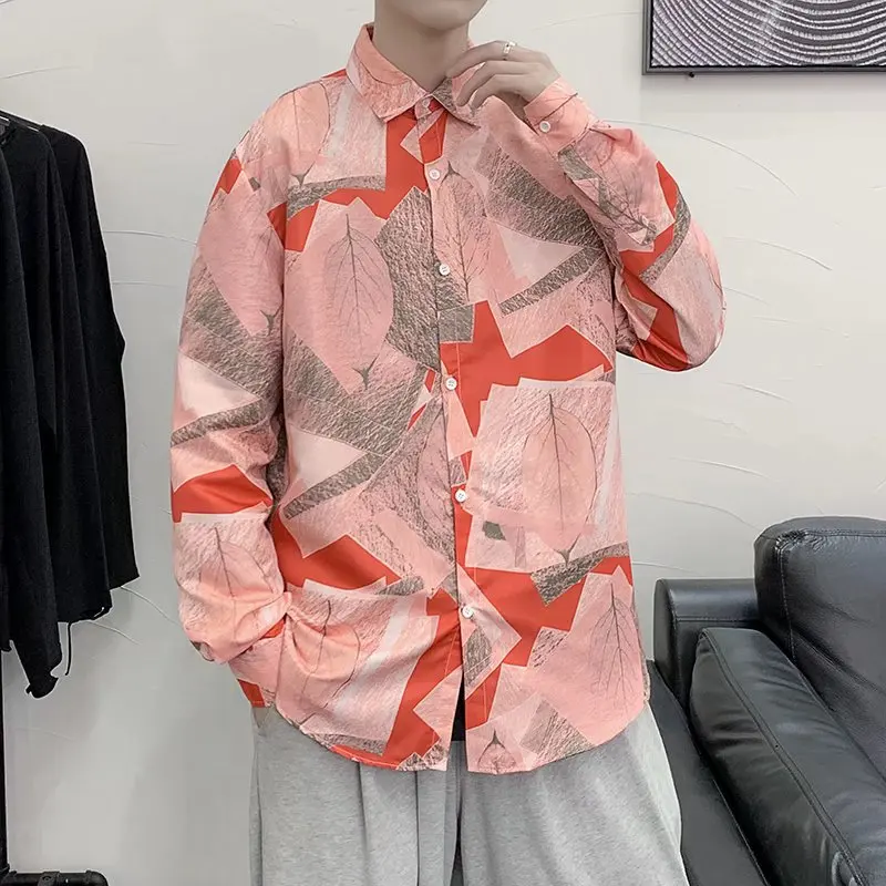Spring and Autumn Ins Korean Version of The Trendy Handsome Shirt Style All-match Hip-hop Youth Jacket