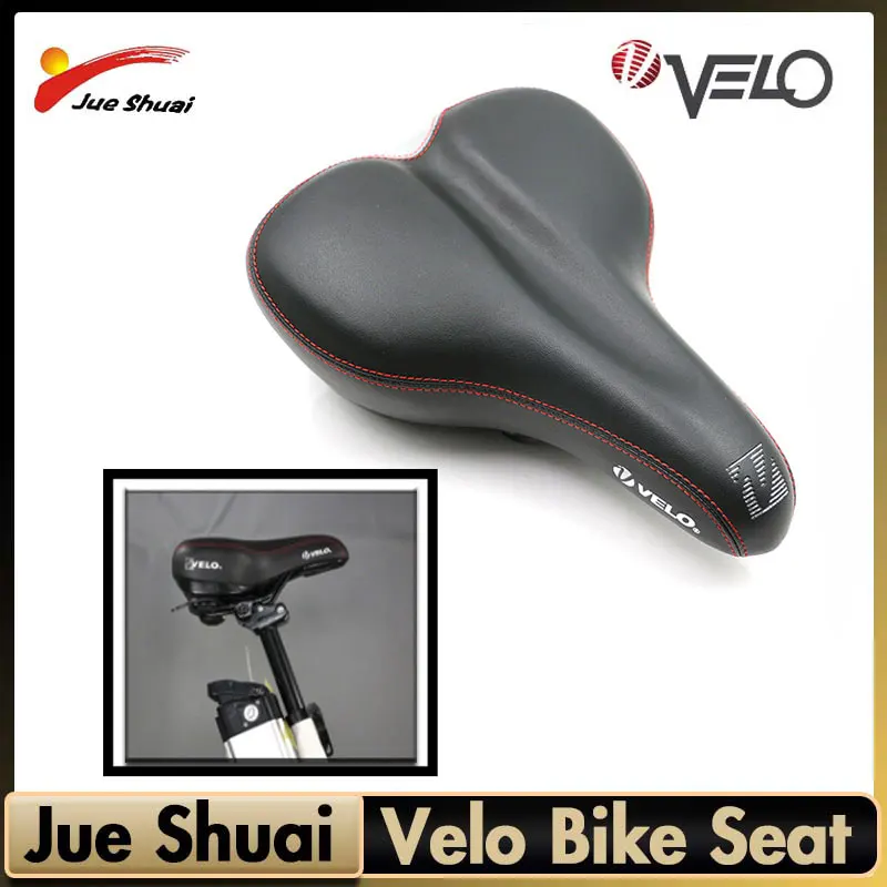 

Velo Bike Saddle Black MTB Road Saddle Thicken Wide Skidproof Bicycles Seat Pad Mountain Bikes Road MTB Saddle Bike Accessories