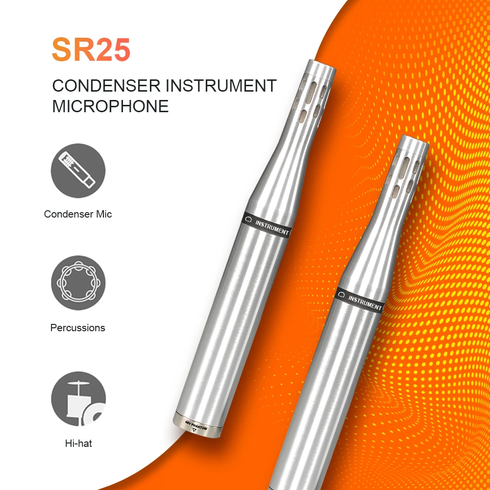 Высококачественный всеконденсаторный барабанный микрофон 7 комплектов