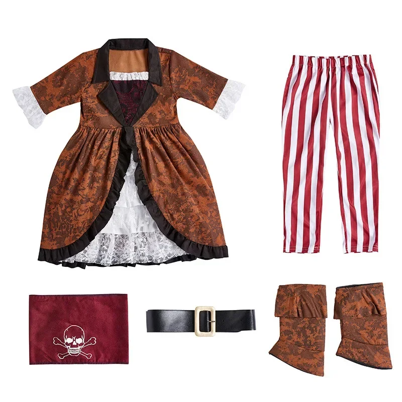 Halloween Cosplay Children's Pirate Stage Performance Costume