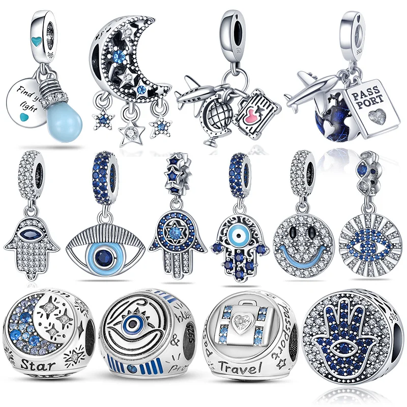 925 оригинальные женские подвески plata из серебра пробы для браслета pandora |