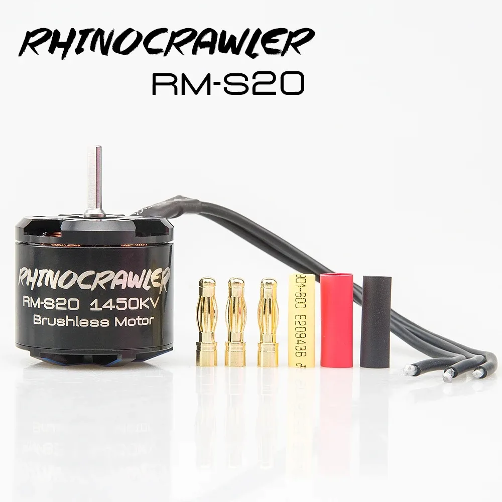 RHINO ESC Crawler 40A 80A система электропитания с бесщеточным двигателем AM32 для 1/10 TRX4 SCX10 MOA
