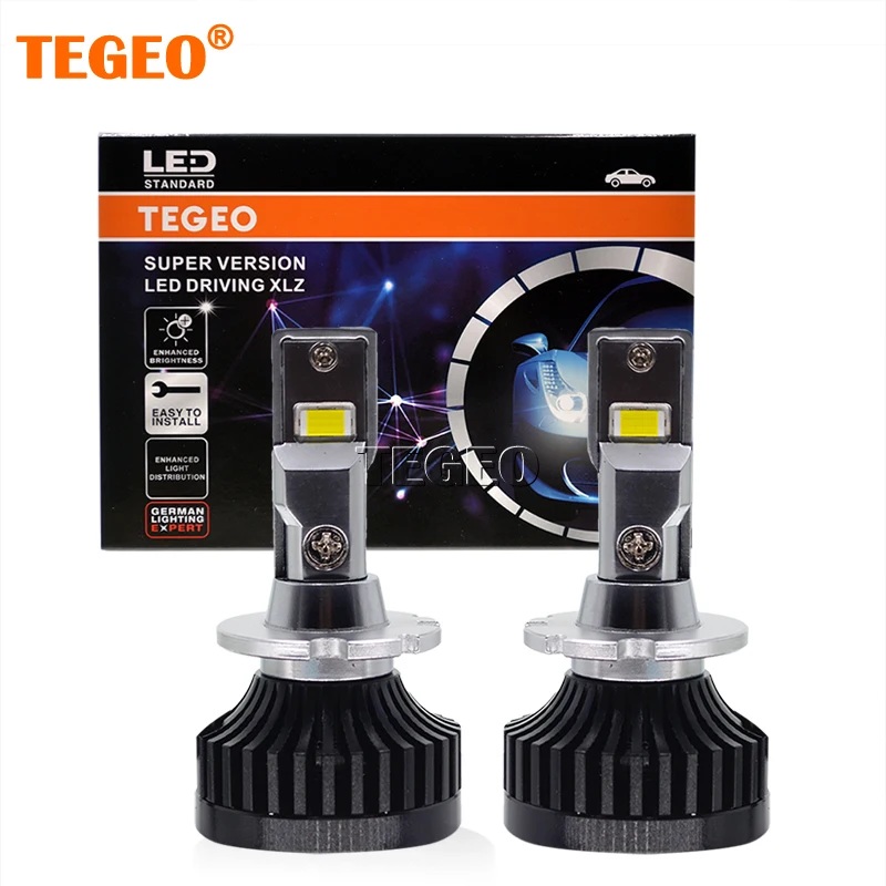 

2 шт. TEGEO немецкий свет EXPERT D1S светодиодные фары s HID D3S D2S D4S D4R D1R D2R D3R Turbo LED CSP Чип 6000K белый 70 Вт Plug & Play
