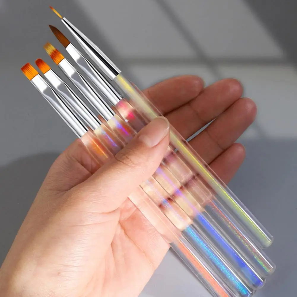 Ручка для ногтей изящная красивая широкая дизайна лайнер красоты инструменты