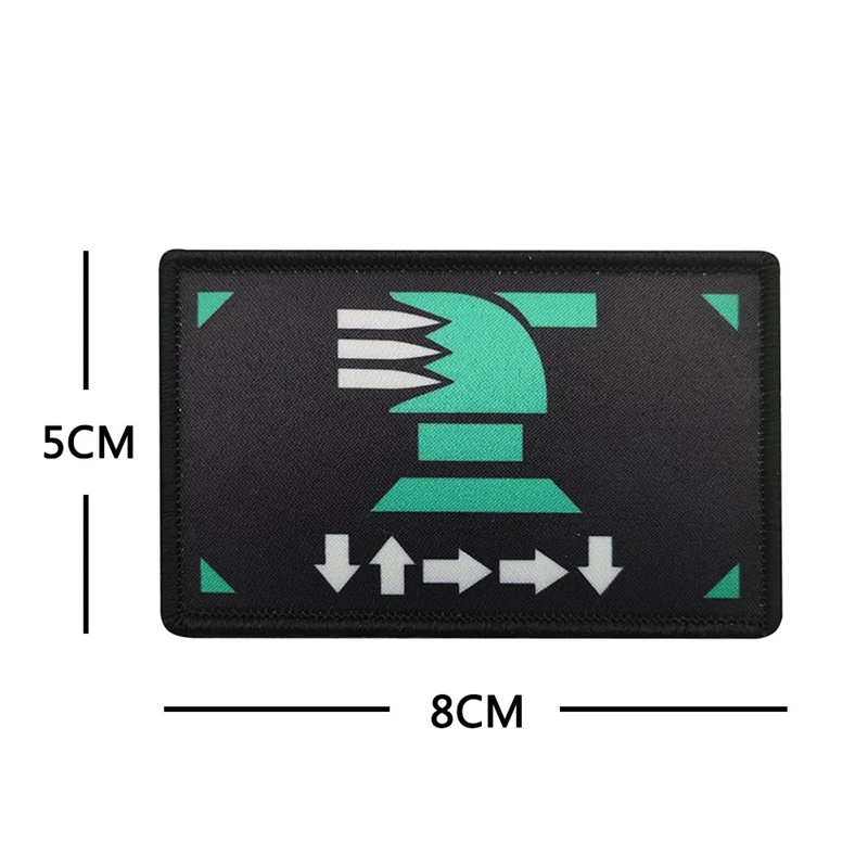 Новый значок с вышитыми крючками и петлями Hell возможность для дайвинга 2 ПА