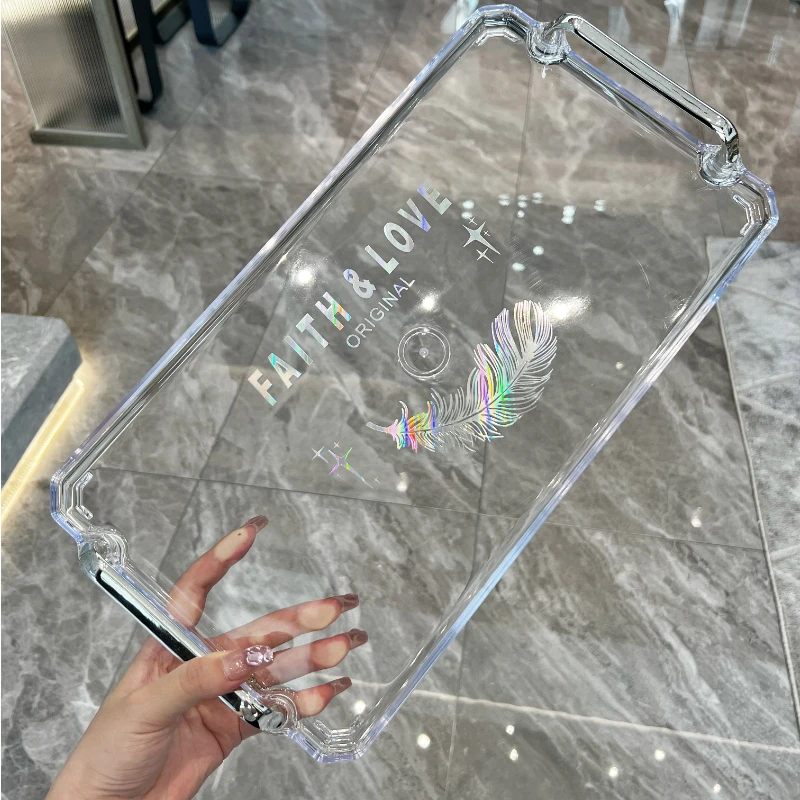 

Прямоугольный поднос для чашек, бытовая чайная чашка для гостиной, чашка для воды, поднос для чая, поднос для фруктов, чайник, поднос для хран...