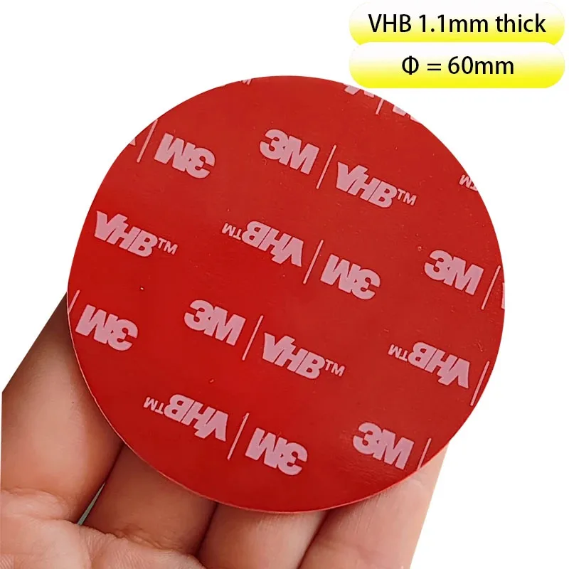 3[M]5952 50 шт. круглые монтажные клейкие подушечки диаметром 60 мм широко