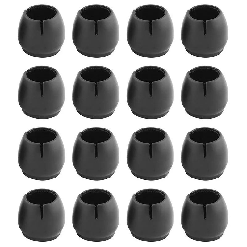 

24Pcs Round Table Chair Leg Pads with Felt Non-slip Mute Furniture Feet Bottom Cover Cap Woodfloor Anti-scratch Protector Mat