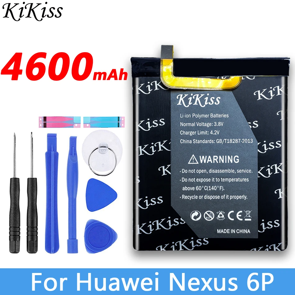 HB416683ECW 4600mAh Battery For HUAWEI Nexus 6 Plus For Goog
