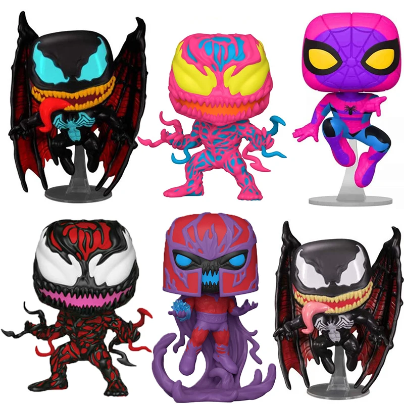 Чудо-яд поврежденная карнидж Магнето Человек-паук Чейз Веном диснеевские