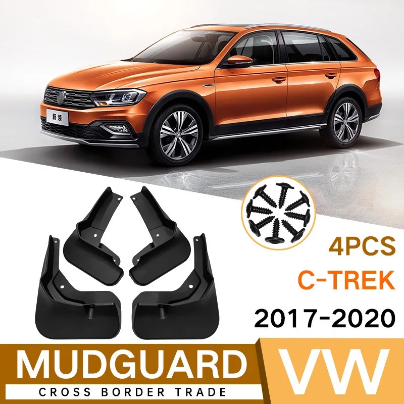 

Mud Flaps For VW C-TREK 2017-2020 MudFlaps Front Rear Fender Car Accessories