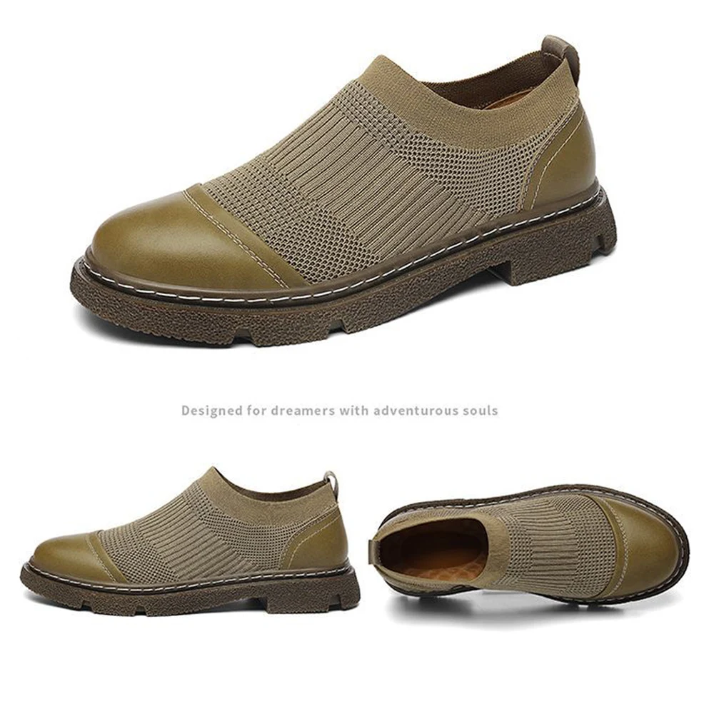 

Мужские туфли-оксфорды; Кроссовки из сетчатого материала; Дышащая мужская повседневная обувь; Модельные туфли в британском стиле; Деловая обувь ручной работы