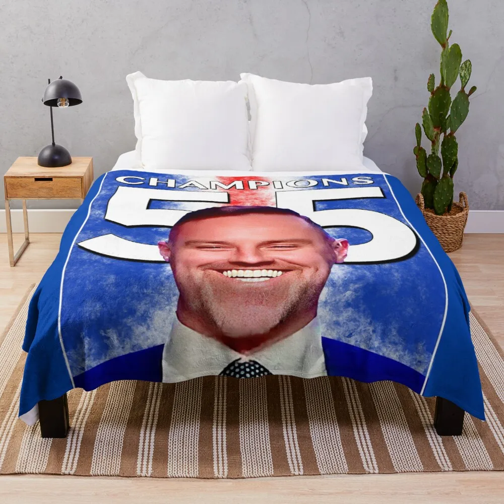 

Glasgow Rangers Champions 55 Throw Blanket