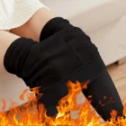 Плотные теплые колготки, женские зимние пикантные облегающие леггинсы с высокой талией, модные бархатные обтягивающие повседневные Колготки с эффектом пуш-ап, ТЕРМОколготки