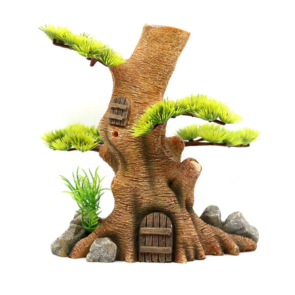 

Resin Aquarium Ornaments Decorations Artificial Barrel Cave Landscaping Accessories For Fish Tank Aquarium Decoration Crafts