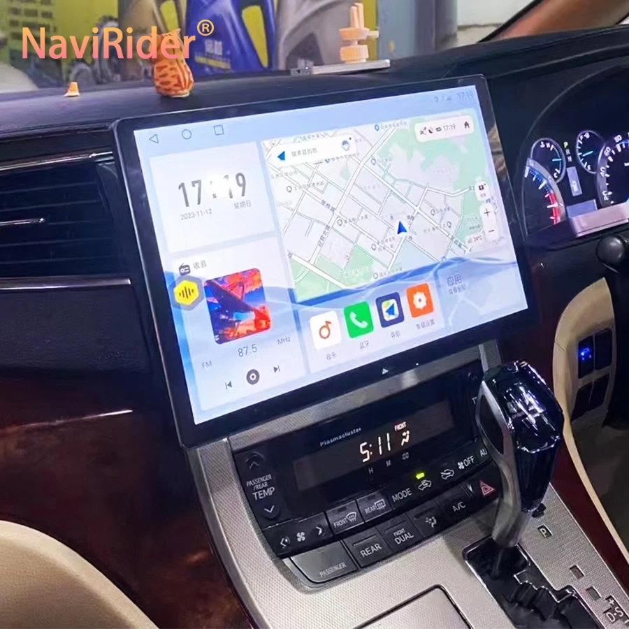 

13,3-дюймовый 2K экран Android автомобильный мультимедийный видеоплеер для TOYOTA Alphard 20 серии Vellfire 2008-2014 стерео GPS Carplay головное устройство
