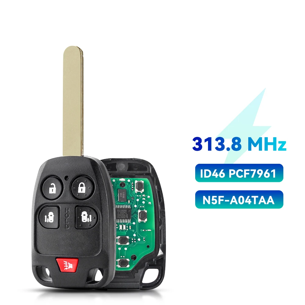 KEYYOU OBD DIY программатор удаленный ключ для Honda Odyssey 2011 2012 2013 2014 313,8 МГц ID46 чип N5F-A04TAA с инструментом для программирования (art.: 3920ccdb57772) - 3920ccdb57772