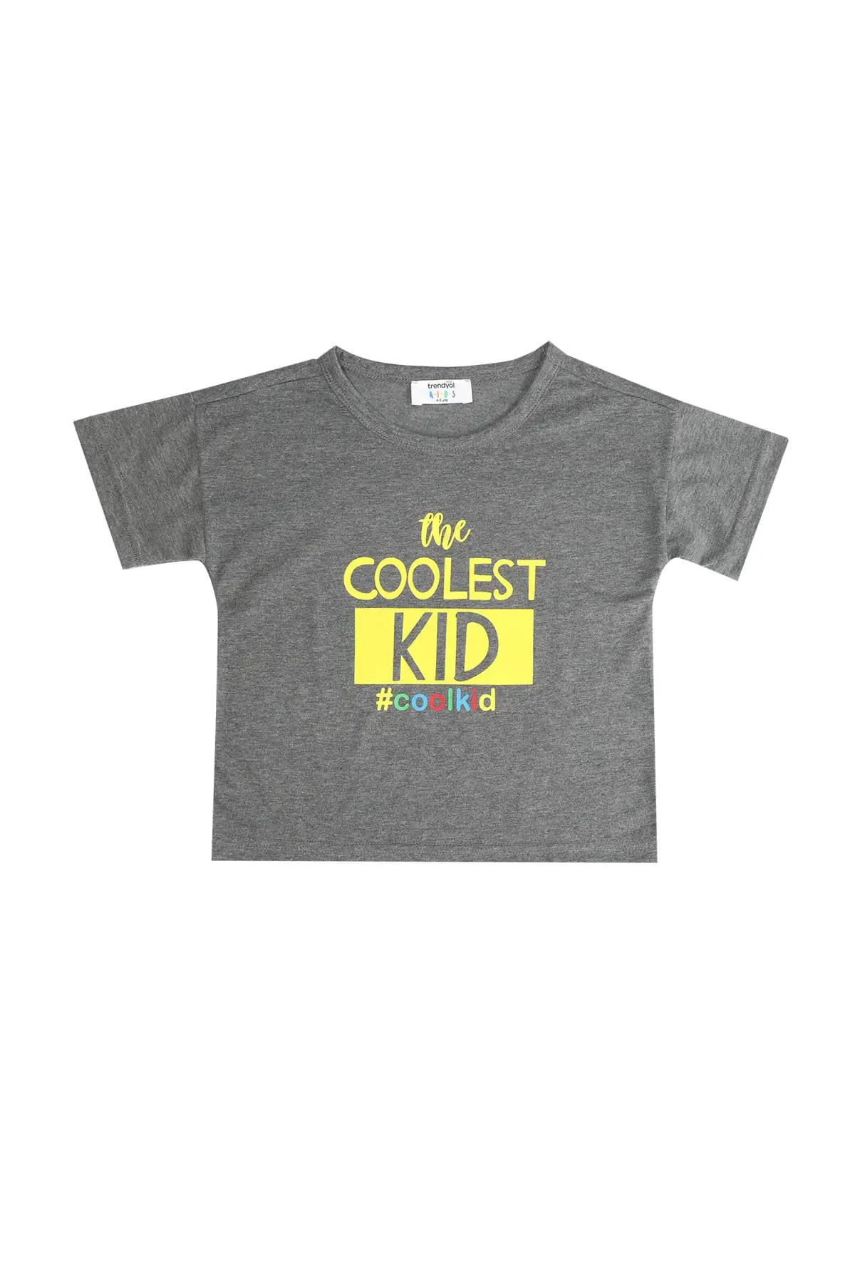 

Print detailed Unisex children's knitted t-shirt TKDSS22TS00002