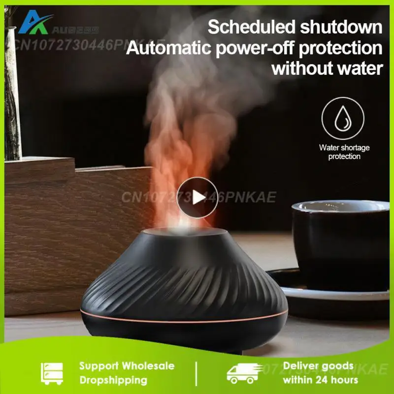 

1/3/5PCS Oil Diffuser Flame Lamp Illumination Diffuser Household Air Humidifier Candlelight Humidifier