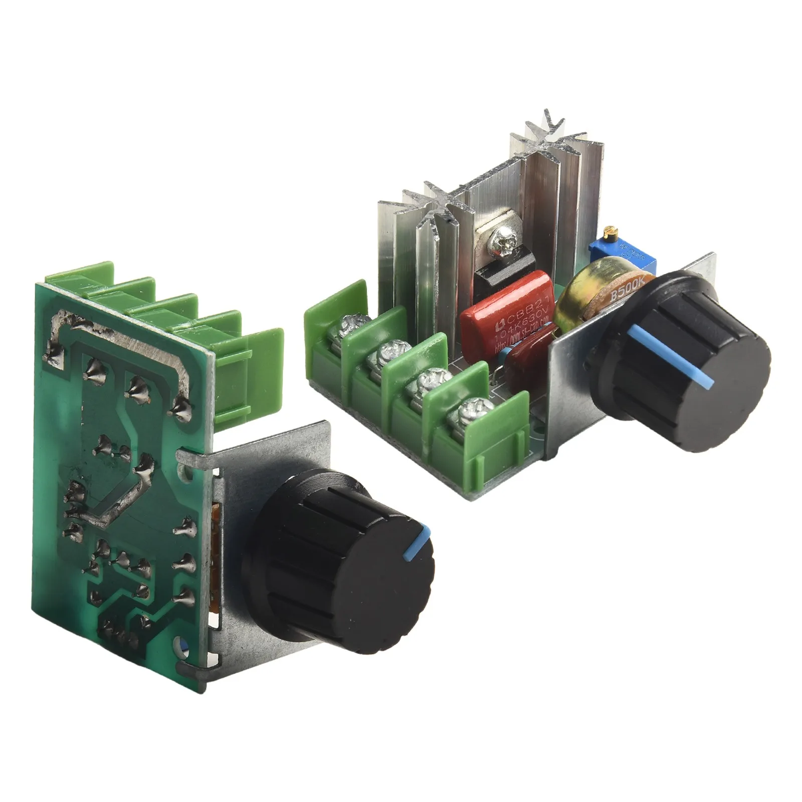 2 шт. 220 В 2000 Вт регулятор скорости двигателя SCR напряжения диммеры термостат для