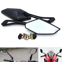 universal 8mm 10mm motorcycle rear view mirrors side rearview mirror for kawasaki zzr600 zx6r zx636r zx6rr zx9r zx10r z1000 zx12