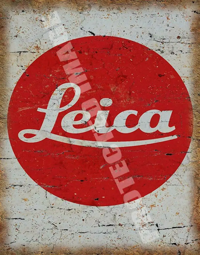 LEICA винтажная Ретро камера металлический жестяной знак плакат настенный налет |